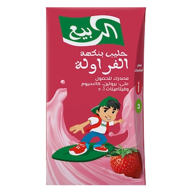 Alrabie Zein Milk Strawberry 125ml