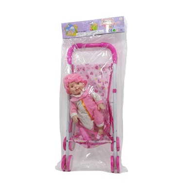 دمية لطيفة وجميلة مقاس 14 بوصة مع صوت IC في حقيبة PVC، دمية لعبة ناطقة واقعية مع رأس، هدية مثالية للفتيات