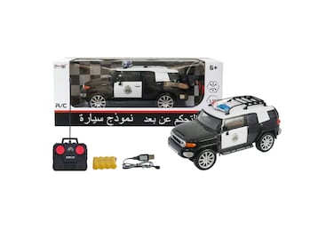 TOYSEA 1:12 R/C Police Car with Lights &amp; Siren, Full-Function Off-Road SUV, High-Speed Remote Control Vehicle with Rechargeable Battery, Toy Car for Boys 6+
