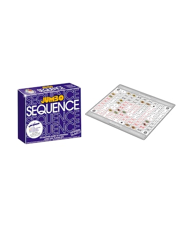TOYSEA 2 in 1 English and Arabic Animal Sequence Board Game, Jumbo Size Strategy Game for Kids and Family, Fun Learning and Matching Game with Playing Mat, Cards and Chips