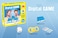 TOYSEA Mathematical Educational Game for Kids, Learning Numbers and Shapes Puzzle, Fun Brain Development Toy for Boys and Girls (Packed Box)