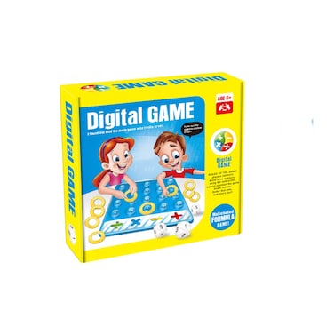 TOYSEA Mathematical Educational Game for Kids, Learning Numbers and Shapes Puzzle, Fun Brain Development Toy for Boys and Girls (Packed Box)