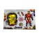 TOYSEA Exciting Yellow Avenger Hero Action Figure Set with Light and Box, Superhero Toy Set for Kids, Fun Role Play and Gift Idea