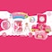 TOYSEA 3-in-1 Kitchen Set Suitcase for Kids, 24 PCS Cooking Tableware Playset with Backpack and Suitcase Design, Pretend Play Kitchen Toy for Girls, Portable Travel Cooking Set