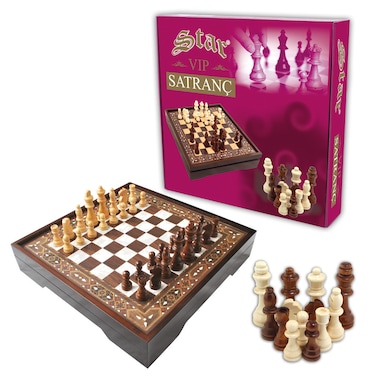 STAR VIP CHESS SET PEARL / Big Size