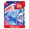 Harpic Active Blue Water Toilet Rim Block, Floral Burst Scent, 35g x 2