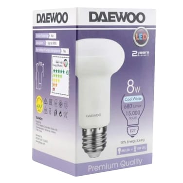 Daewoo E27 LED Bulb 8W Cool White
