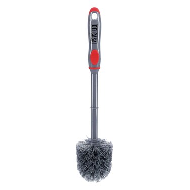 Delcasa Toilet Brush Grey/Black/Red
