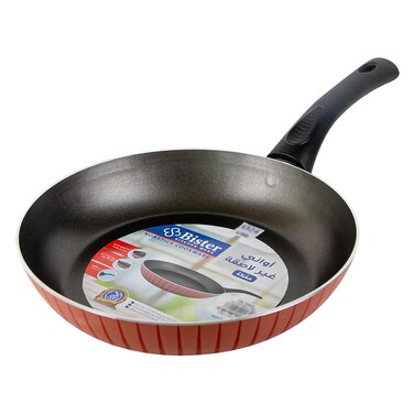 Bister Non Stick Fry Pan 16cm Black Red