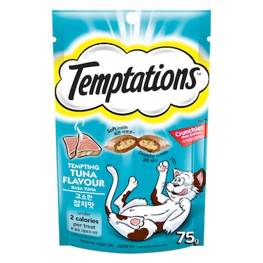 تيمبتايشن مكافآت قطط مع التونة المغرية، 75 جرام