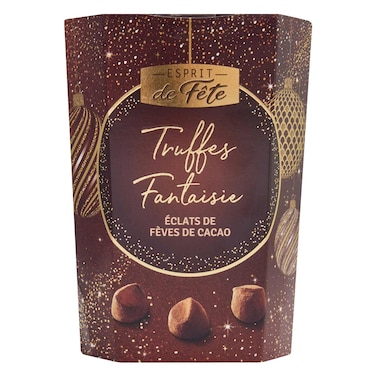 Esprit De F&ecirc;te - Truffes Fantaisie Chocolate Truffles With Real Crushed Cocoa Beans 250g