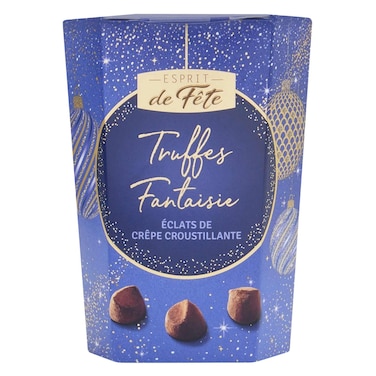 Esprit De F&ecirc;te - Truffes Fantaisie Chocolate Truffles, With Crispy Crepe Pieces, 250g