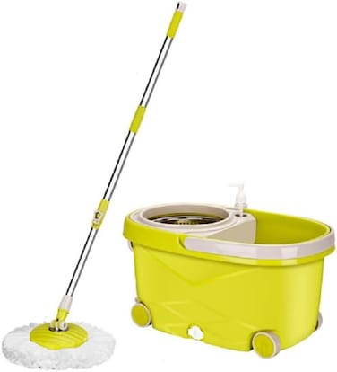 360 Degree Rotating Mop Stick With Bucket