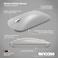 Incase Modern Mobile Mouse &ndash; Designed by Microsoft &ndash; Lightweight, Precision Navigation, Right/Left Hand Use, Scroll Wheel, BlueTrack Technology, Wireless Bluetooth for Mac/Windows/8/10/11 (Platinum)