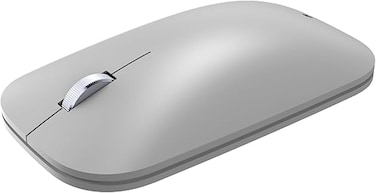 Incase Modern Mobile Mouse &ndash; Designed by Microsoft &ndash; Lightweight, Precision Navigation, Right/Left Hand Use, Scroll Wheel, BlueTrack Technology, Wireless Bluetooth for Mac/Windows/8/10/11 (Platinum)