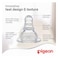 Pigeon Slim Neck, Plastic Feeding Bottle, White 50ml