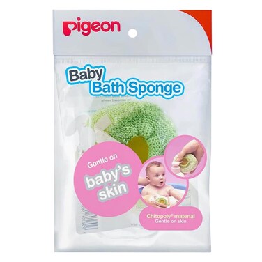 Baby bath sponge, model PM15839, soft and gentle.
