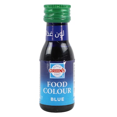  جرينز ملون طعام ازرق 28 مل 