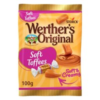 Werthers Original Classic Caramel Candies Caramel, Soft Toffees, 100 g, Creamy Traditional Flavor Perfect For Sharing