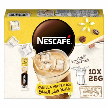 Nescafe Vanilla Wafer Ice 25g 10