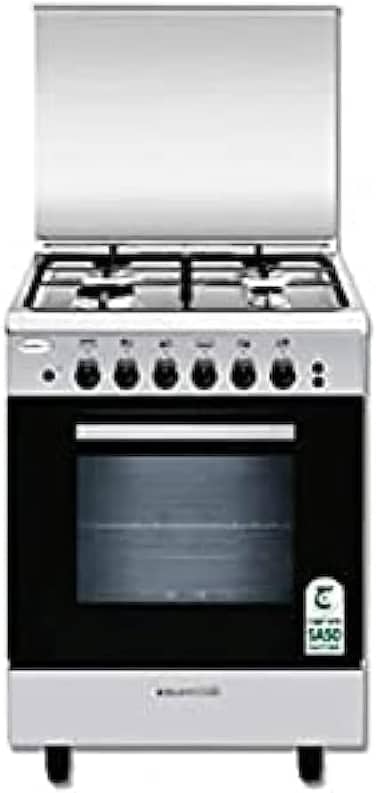 Glem Gas 57 Litre Freestanding Oven With 4 Burners - AL554GI/FS (Installation Not Included)