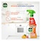 Dettol All Purpose Cleaner Spray Bottle, Lemon Scent + Dettol Kitchen Cleaner Spray Bottle, Orange Scent, 500ml x 2