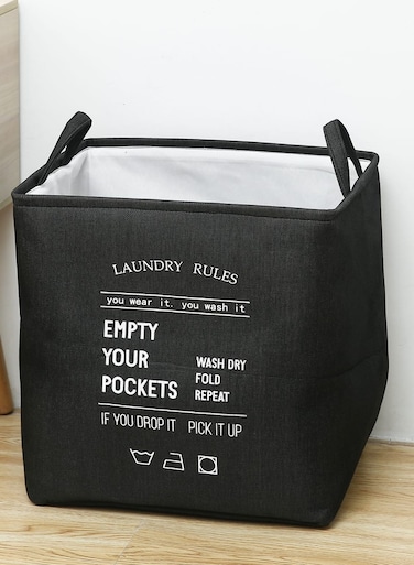 Foldable Clothes storage Laundry Basket With Handles