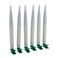Light Candles, 6 pcs, Long - White