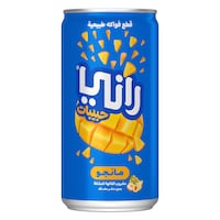 راني فلوت عصير مانجو بدون سكر مضاف 100% عصير فواكه 180 مل