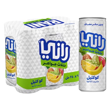 Rani 100% 3 Jewels 240ml X6