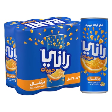 Rani Float Orange Juice 240ml Pack of 6