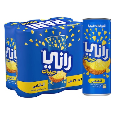 راني فلوت عصير أناناس 240 مل × 6 