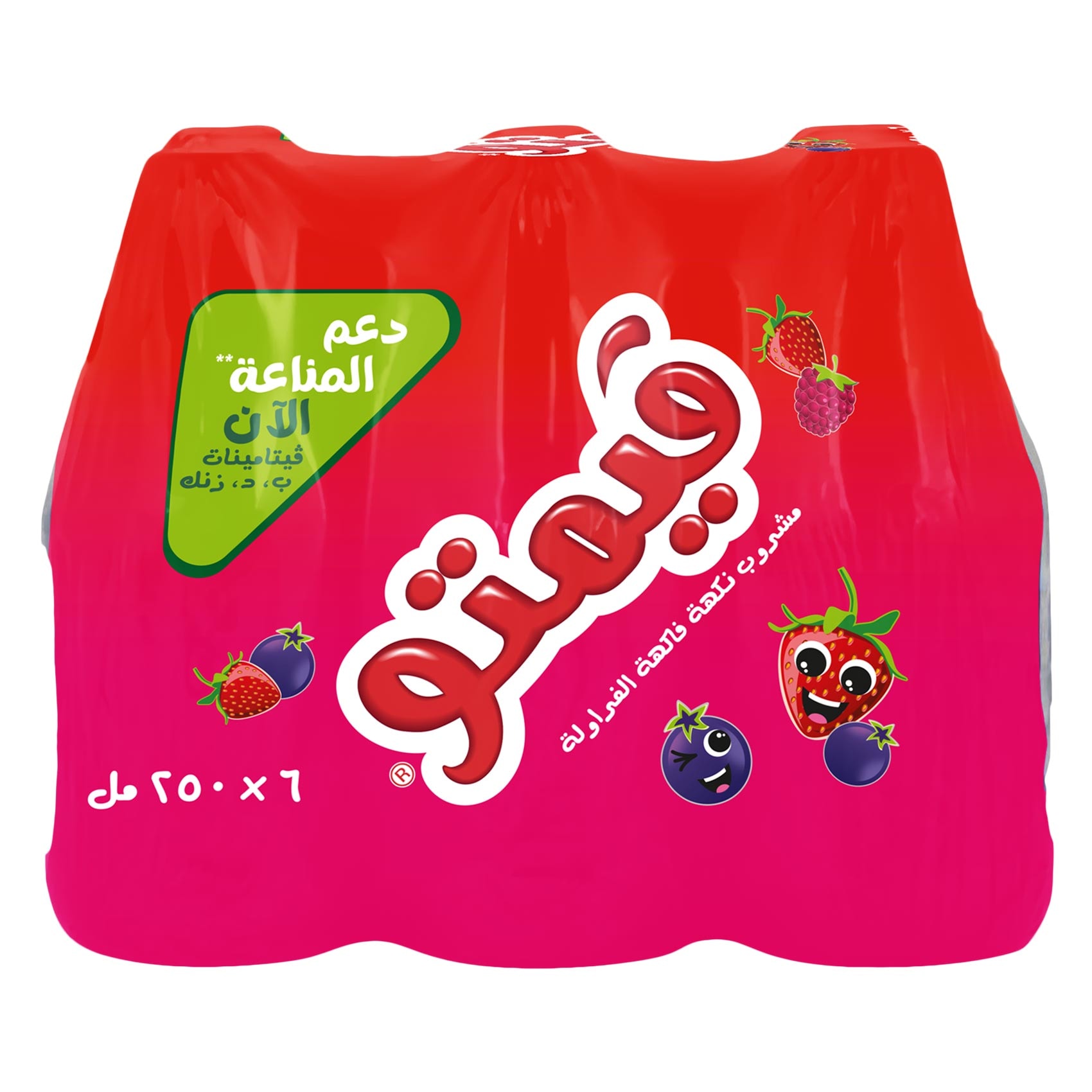 فيمتو شراب فراولة 250 مل × 6
