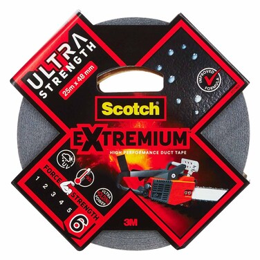 3m Scotch Extremium High Performance Duct Tape 25mx48mm Black