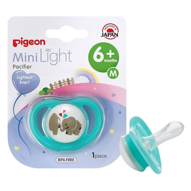 Mini Light Pacifier Medium Elephant