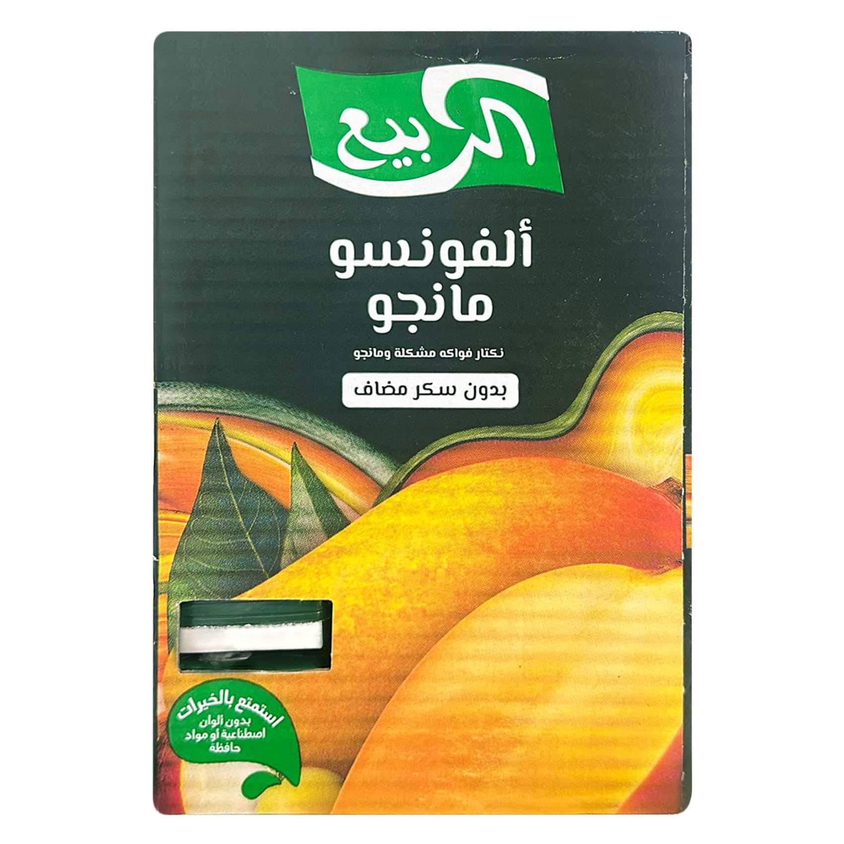 الربيع عصير مانجو وفاكهة 185 مل x 18