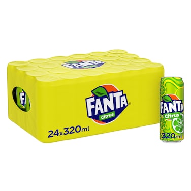 فانتا حمضيات 320 مل × 24