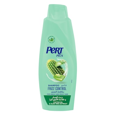 Pert Plus Frizz Control Shampoo with Cactus &amp; Aloe Vera Extract, 600ML