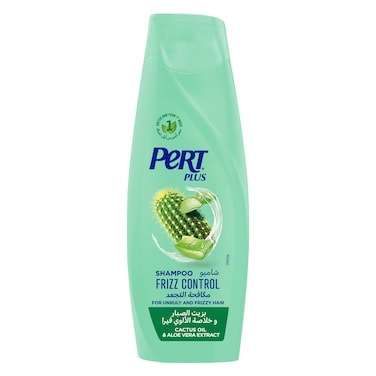 Pert Plus Frizz Control Shampoo with Cactus &amp; Aloe Vera Extract, 400ML