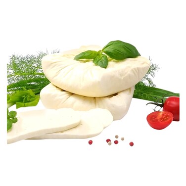 غنية - جبنة عكاوي بيضاء، بدون ملح