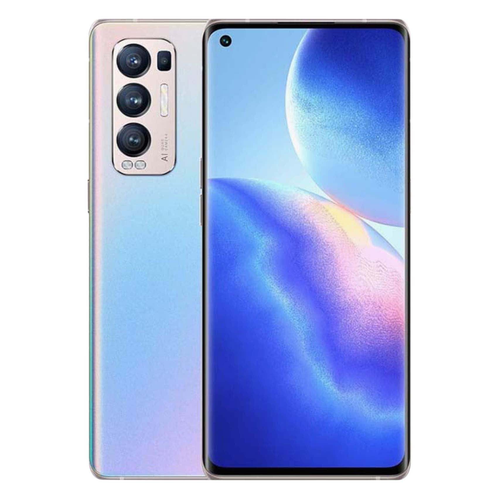 Buy Oppo reno 5 pro, 256 gb memory, 12gb ram, 5 g, silver Online
