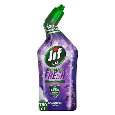 Jif Power Fresh Toilet Cleaner Liquid, Lavender,750ml