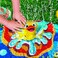 Benzai Ducky pond splash mat with fountains