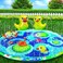 Benzai Ducky pond splash mat with fountains