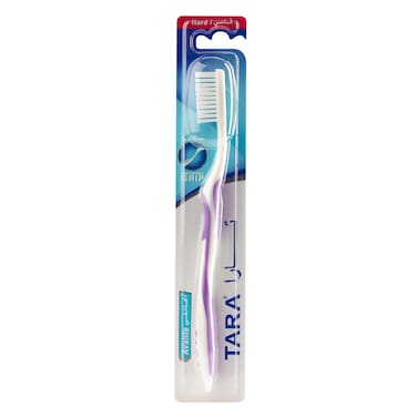 Tara Avanti Hard Toothbrush Red