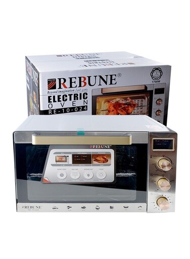 ريبون فرن كهربائي 45 لتر - 1700 واط - أسود*ذهبي RE-10-024