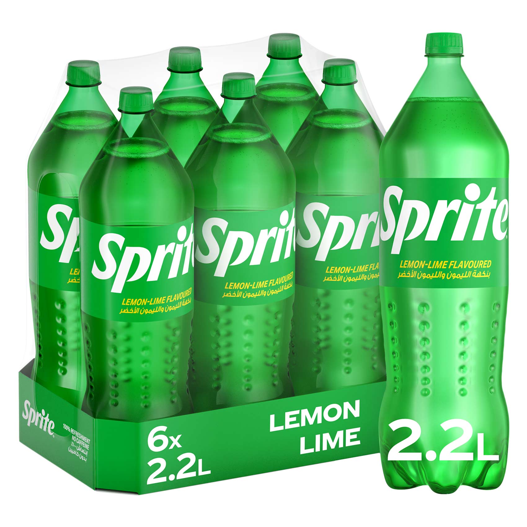 سبرايت 2.2لتر ×6 عبوة بلاستيكية