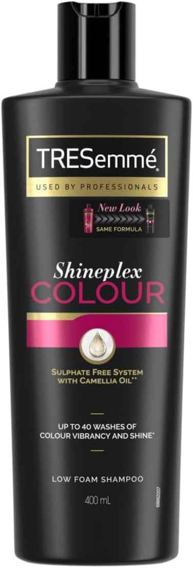 Tresemm&eacute; Shineplex Colour Shampoo for Vibrant Hair, With Camellia Oil, Professional, Sulphate-Free, 400ml