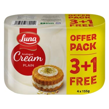 لونا شبيه القشطة 155 جرام × 4 قطع