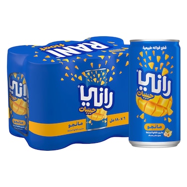 Rani Float Mango No Added Sugar 180ml x 6